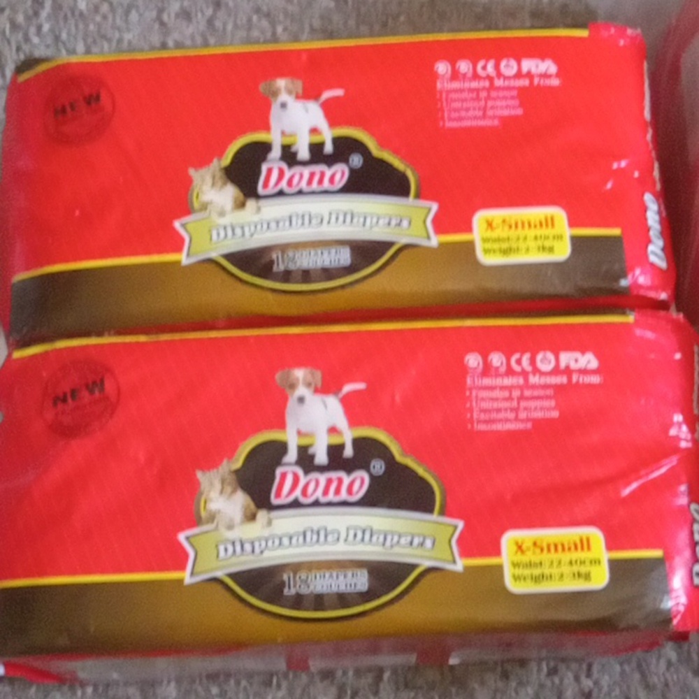 Dog Diapers Pink (4)